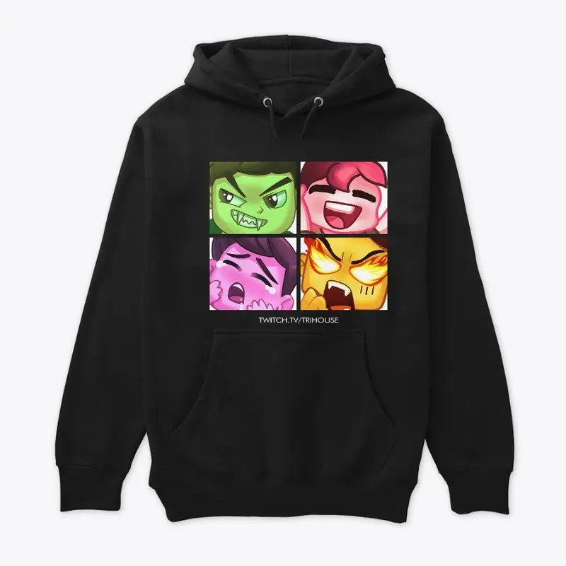 trihouEmotes Hoodie